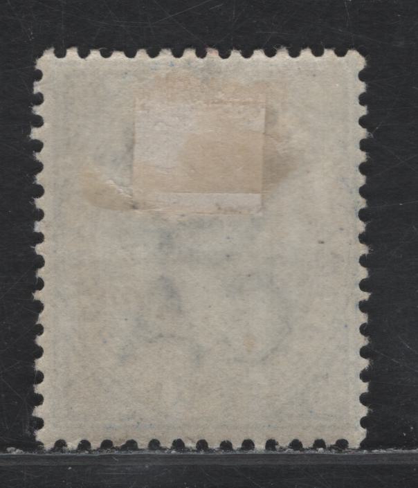 Lot 39 Gibraltar SG#42 2.5d Bright Ultramarine Queen Victoria, 1898 Queen Victoria Keyplate Issue, A VFOG Single, Reissued Colors, Crown CA Wmk