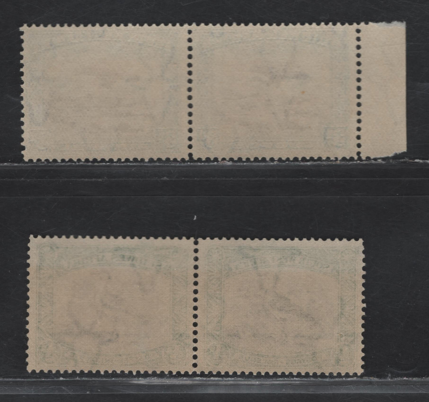 Lot 150 South-West Africa (C) SG#74, 86 1/2d - 3d Black & Green - Brown & Blue Pictorial, 1931 Pictorial Issue, 2 F/VFNH Pairs