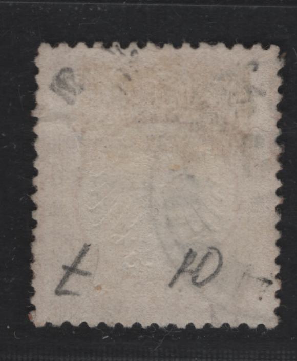 Lot 5 Germany SC#8 2kr Orange Eagle With Shield, 1872 Embossed Eagle With Small Shield Issue, A Very Good Used Single, 2019 Sismondo Certificate Which States The Cancel Is Genuine But Enhanced