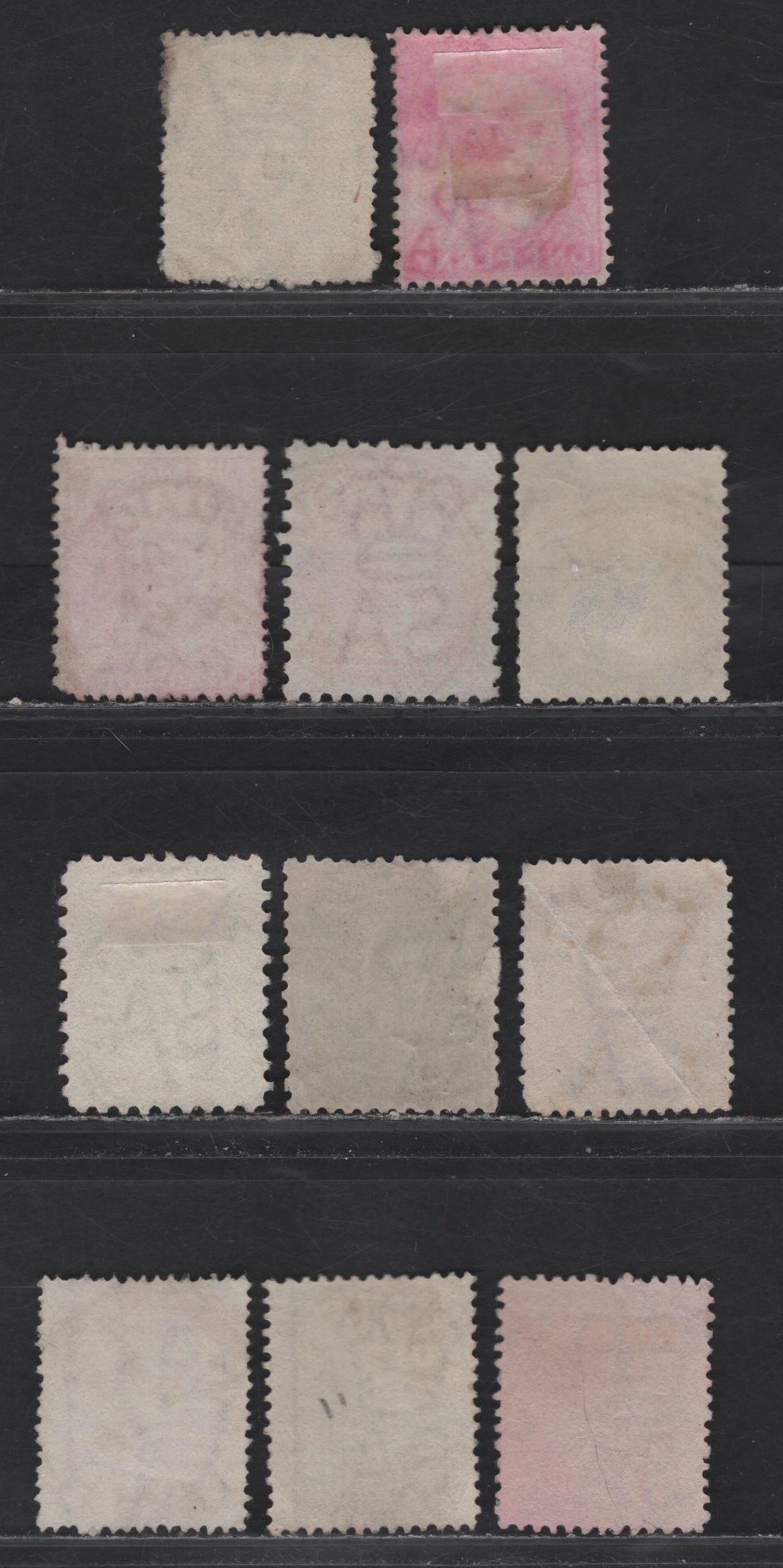 Lot 114 Australia - South Australia (C) SG#173, 176, 174a, 168, 180, 178 1d - 2d Green - Purple Queen Victoria, 1876-1904 Queen Victoria Sideface Issues, 11 Very Good-Very Fine Used Singles, CDS Town Cancels, Crown Over SA Wmk