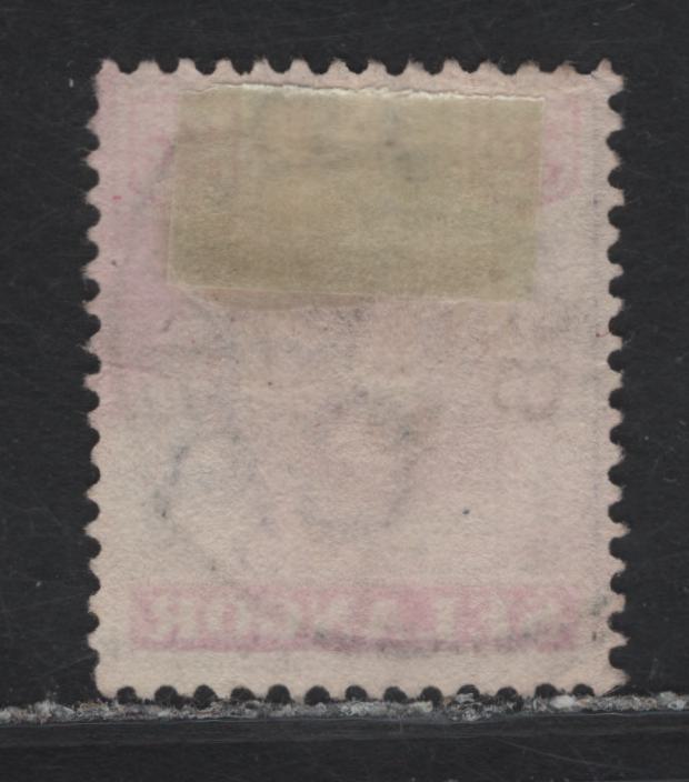 Lot 213 Malaya - Selangor (C)  SON Singapore Cancel Dated May 2, 1898 On 3c Dull Purple & Carmine, Tiger Keyplate From The 1895-1899 Issue, A VF Used Single