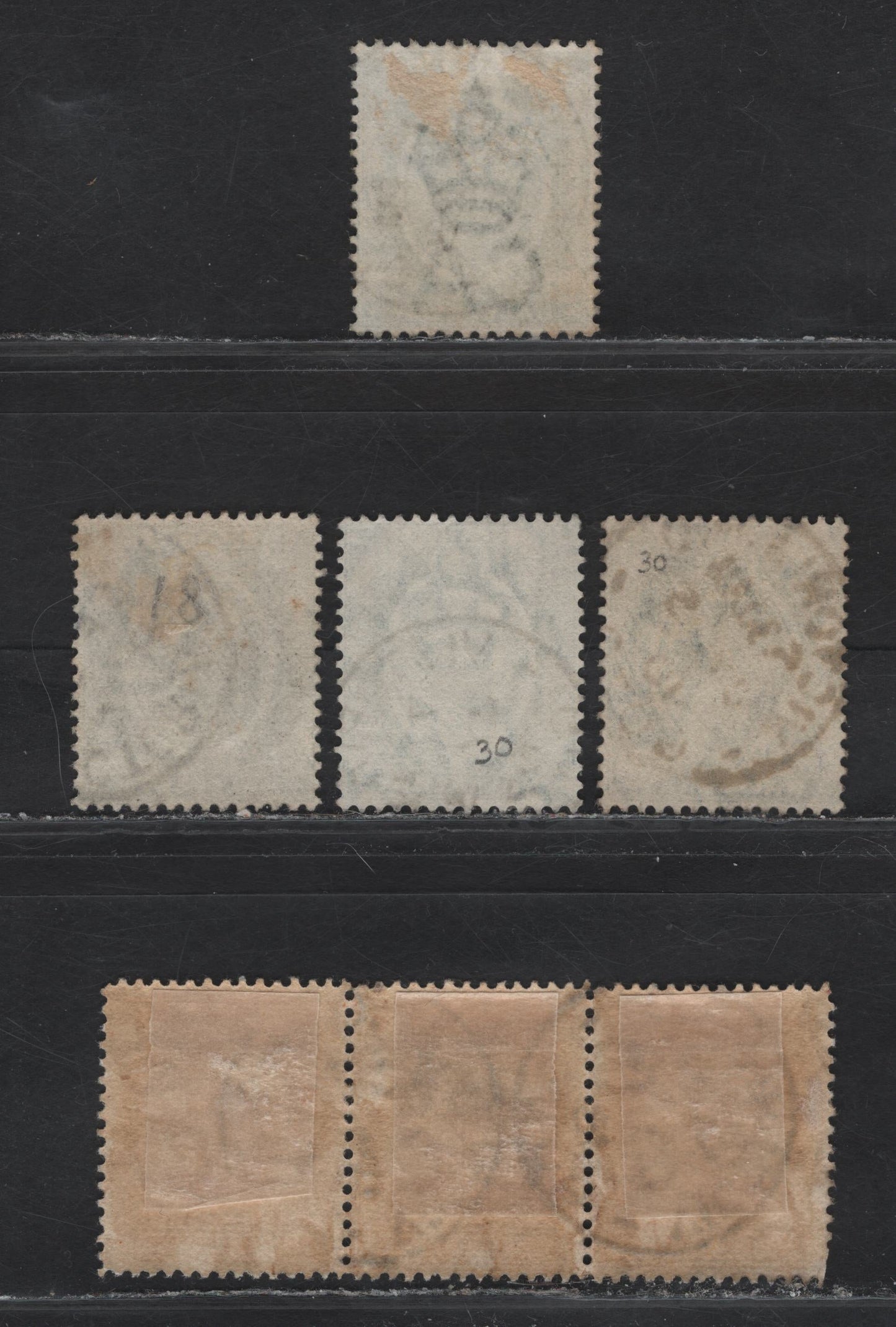 Lot 232 Malta (C)  Selection Of Victoria Gozo CDS Cancels On, 1903-1904 & 1904-1914 King Edward VII Keyplates Wmk Crown CA & Mult. Crown CA, 4 Singles & Strip Of 3 VF Used Singles Victoria Is A Smaller Post Office