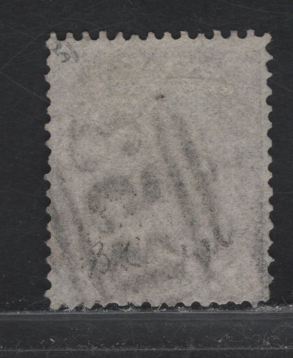 Lot 236 Mauritius (C) SG#50 6d Slate, 1860-1863 Queen Victoria Keyplate Issue, A Fine Used Single With Crisp Strike Of B53 Cancel