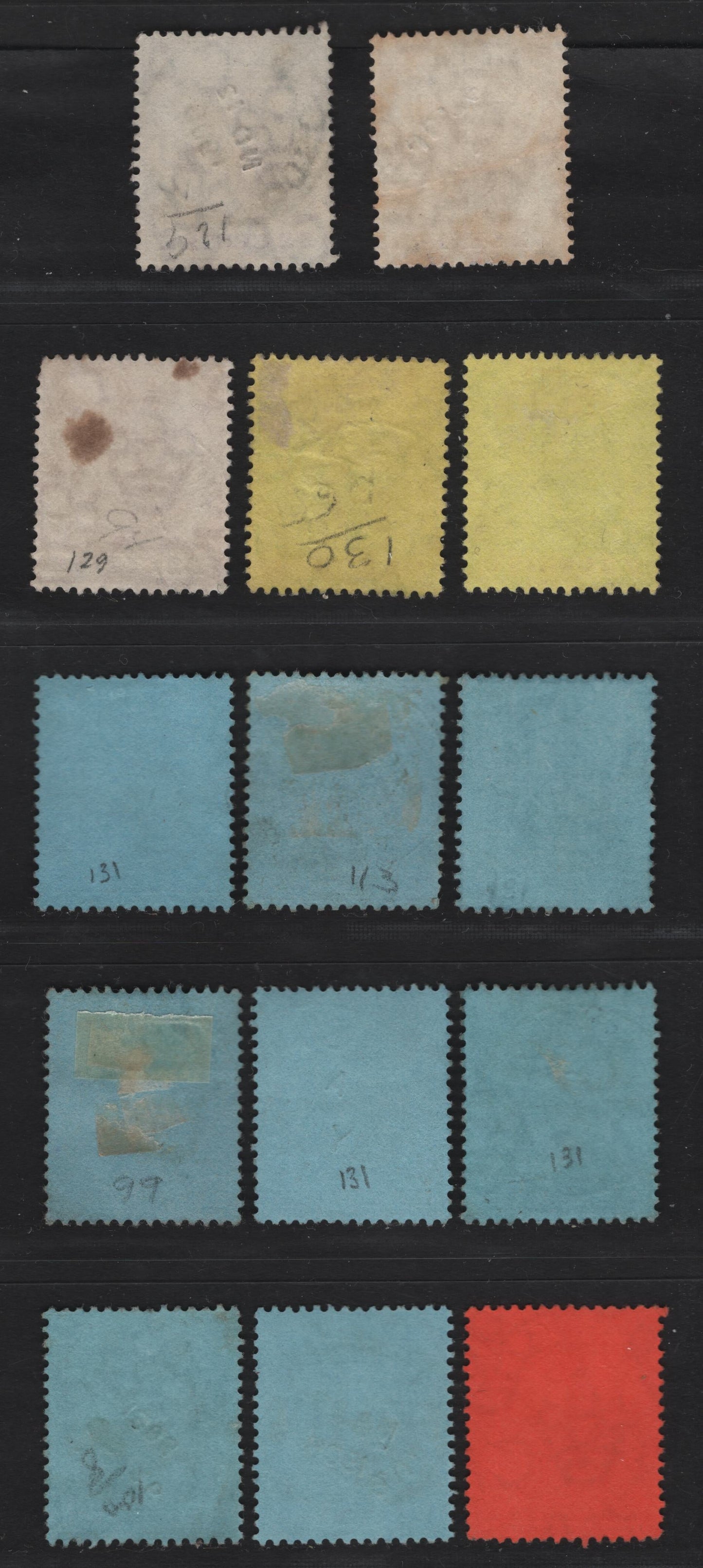 Lot 253 Mauritius (C)   1904-1907 Arms Issue, 14 Fine/Very Fine Used Singles, Small Town Cancels, Rose Belle, Moka, Pillerbox Beau Bassin, Vacoas, Rose Hill & Others, Multiple Crown CA Wmks On Chalky Paper.
