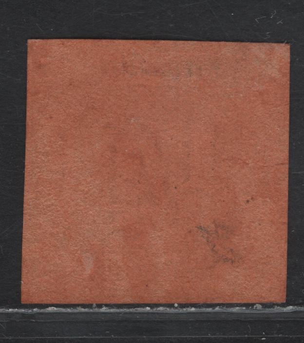 Lot 28 Germany -Thurn & Taxis SC#1 1/4sgr Black on Red Brown Numerals, 1852-1858 Numeral Issue, A VFPOG Single, Full Margins All Around Except Just Barely Clear At LL