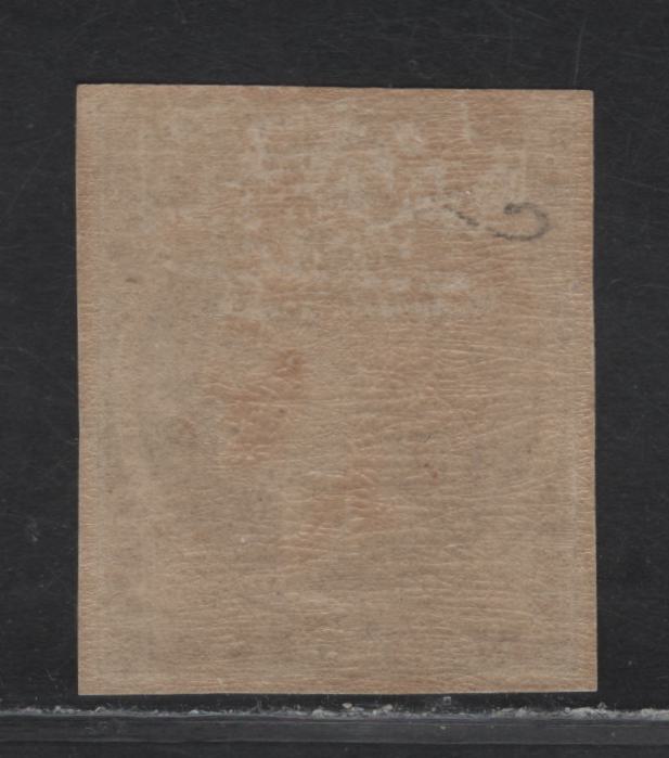 Lot 30 Greece SC#17 2l Bistre on Bistre Hermes, 1862-1867 Large Hermes Head Issue, A VFOG Single, Consecutive Athens Printing, Full Clear Margins On All Sides & OG