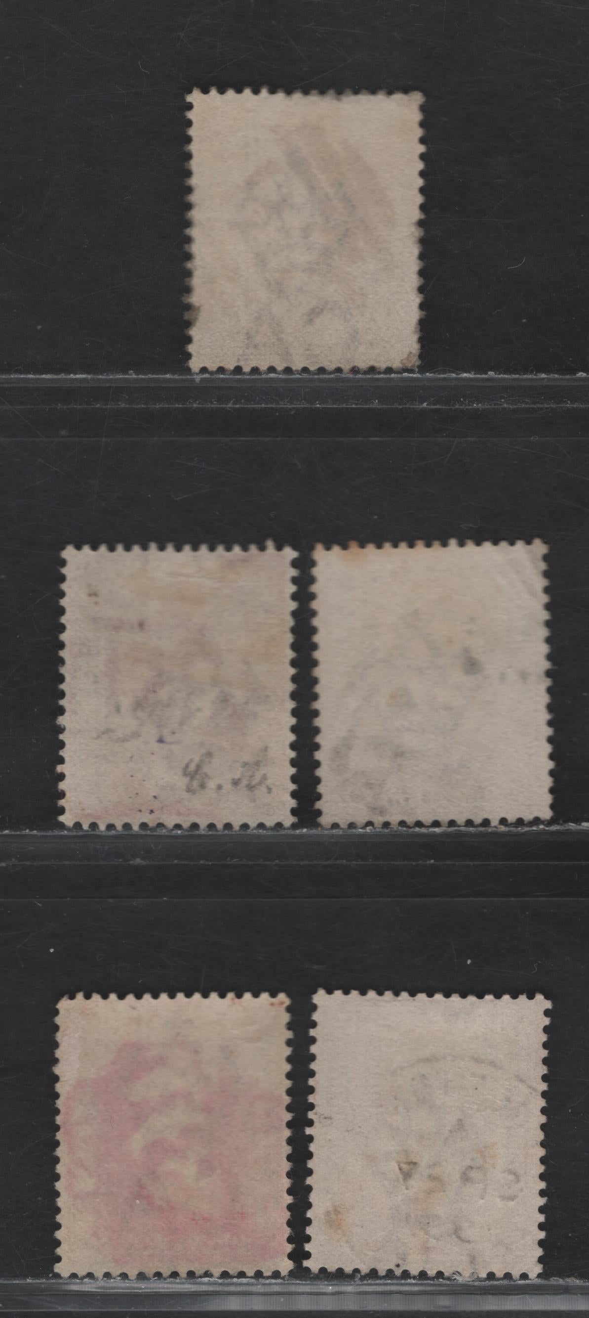 Lot 305 Sierra Leone (C) 1884-1891, 1896-1897 Queen Victoria Keyplate Issues, A Selection of B31 Barred Numeral Cancellations & Freetown CDS Cancel