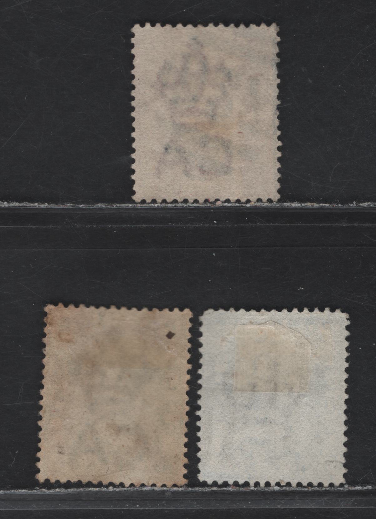 Lot 319 Gold Coast (C) 1876-1884 & 1884-1891 Queen Victoria Keyplate Issues - A Selection Of Cape Coast & Atlantic Mailboat Barred Numeral Cancels