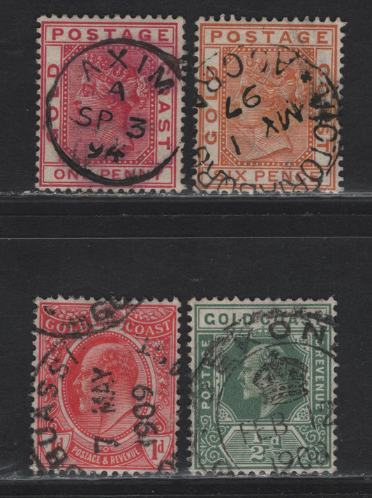 Lot 320 Gold Coast (C) 1884-1891 Queen Victoria & 1907-1913 Keyplate Issues - A Selection Smaller Town CDS Cancels