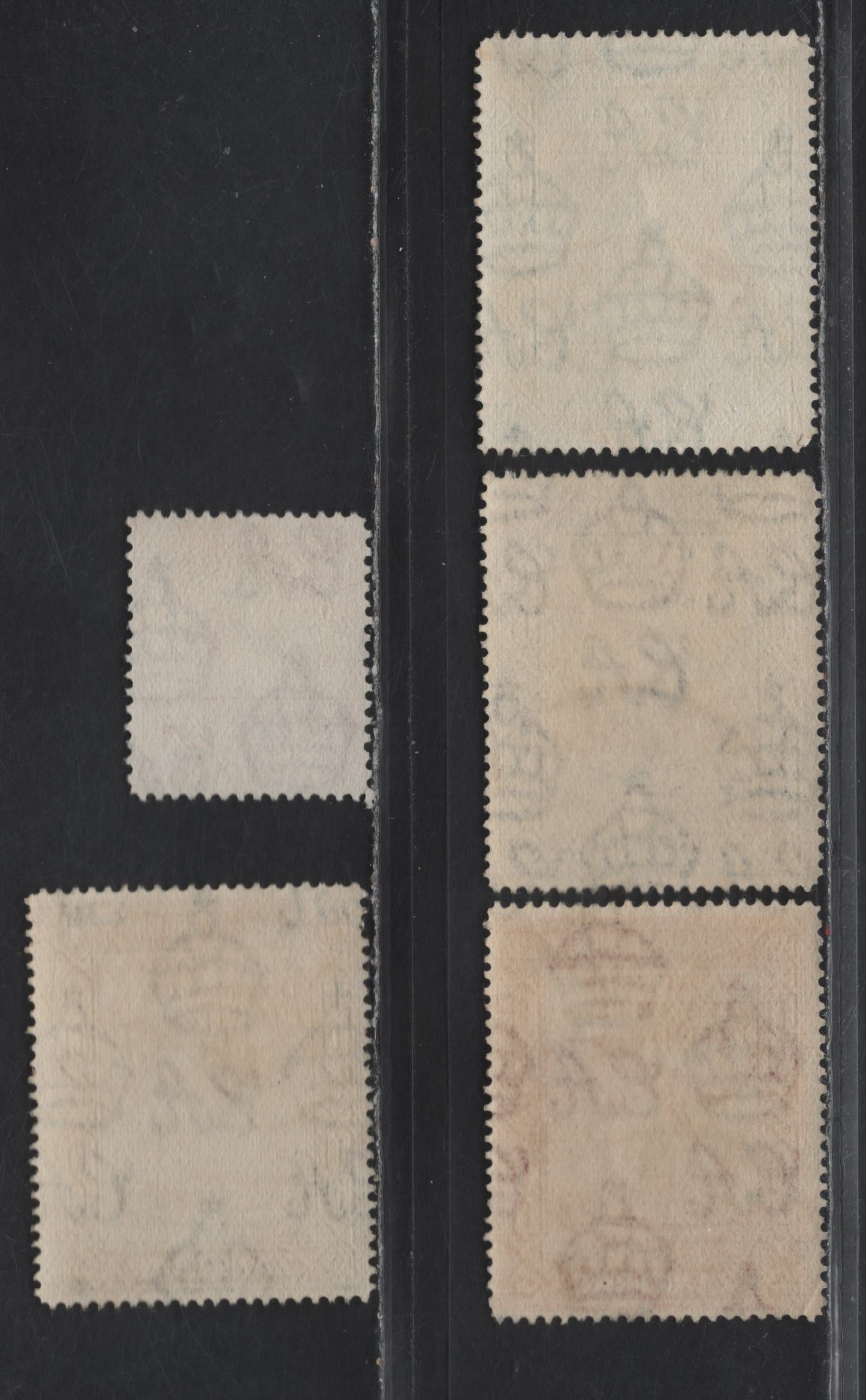 Lot 173 Zanzibar (C) SG#313, 327-330 2oc Orange - 1/- Dull Purple, 1936 Sultan Khalifa Bin Harub - 1944 Bicentary Of Al Busaid Dynasty, 5 F&VF Used Singles All With Zanzibar CDS Cancels
