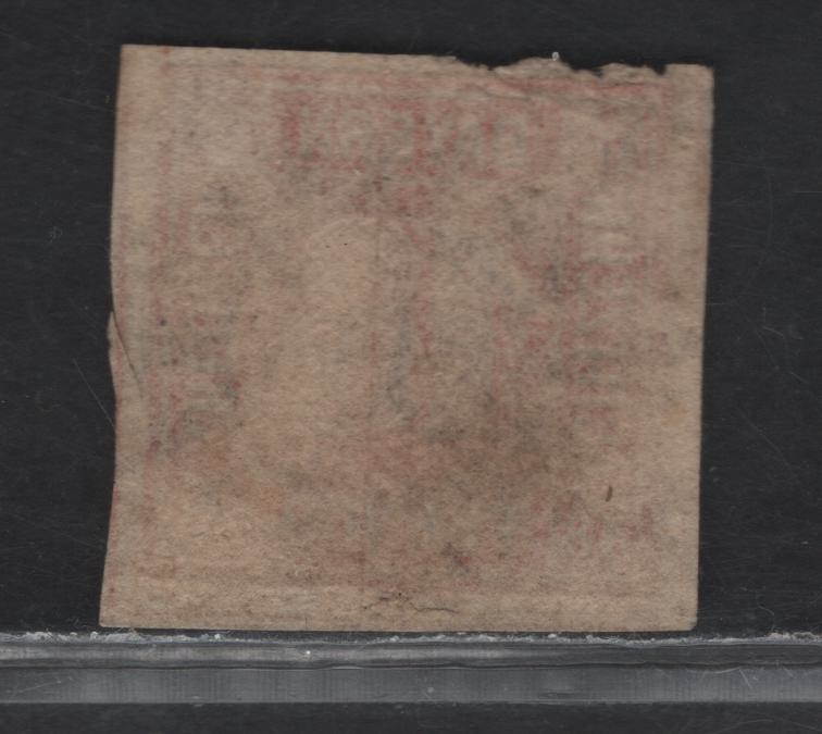 Lot 19 Germany - Bavaria SC#14 18kr Vermillion Red Numeral, 1862 Numeral Issue, A Fine Used Single, #207 Closed Millwheel Cancel For Lichtenfels, Small Wrinkle At The Top, Jumbo Margins On 3 Sides & Close To Just Clear At Top