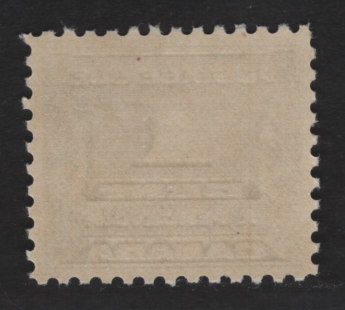 Lot 352 Canada #J11 1c Dull Violet Numeral, 1933-1934 Third Postage Due Issue, A VFNH Single, BABN-BBB Paper, Perf 10.9x10.8, 21.9x18.6mm.