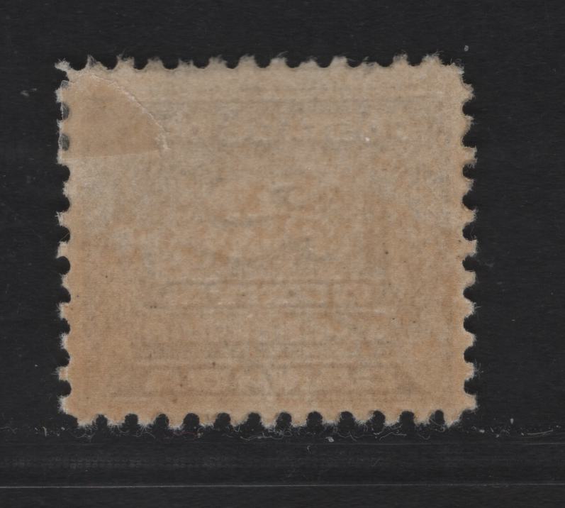 Canada #J12 2c Dull Bluish Violet Numeral, 1933-1934 Third Postage Due Issue, A VFOG Single, BABN-D Paper, Perf 10.9x10.75, 21.9x18.5mm, Somewhat Disturbed OG.
