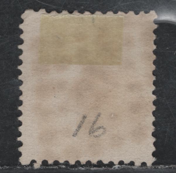 Lot 57 Belgium SC#16f 40c Bright Vermilion, 1863 King Leopold I Perforated Epaulette Issue, A Fine Used Single With SON #12 Diamond Dotted Cancel For Antwerp, Perf 12 1/2 x 13 1/2