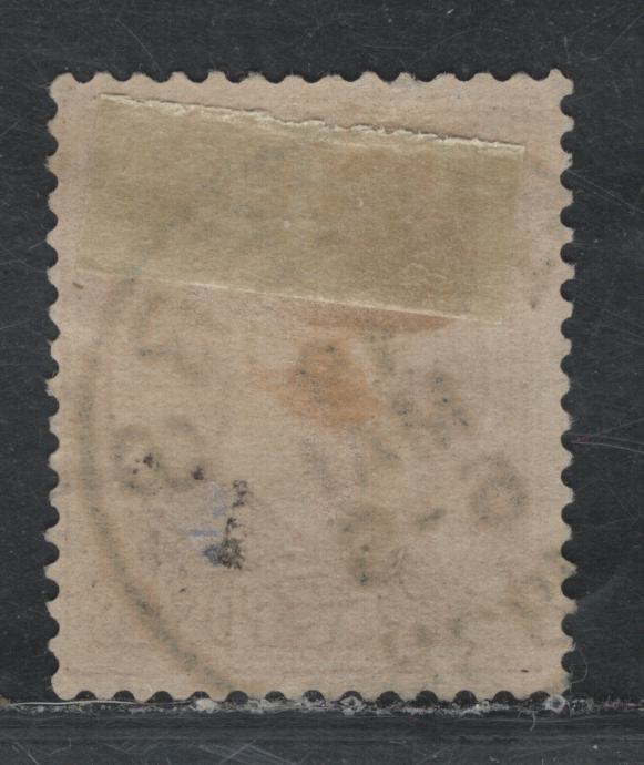 Lot 64 Belgium SC#54 1fr Brown On Greenish, 1884-1885 King Leopold I Sidefaces Issue, A Fine Used Single With SON May 19, 1888 Antwerp Cancel