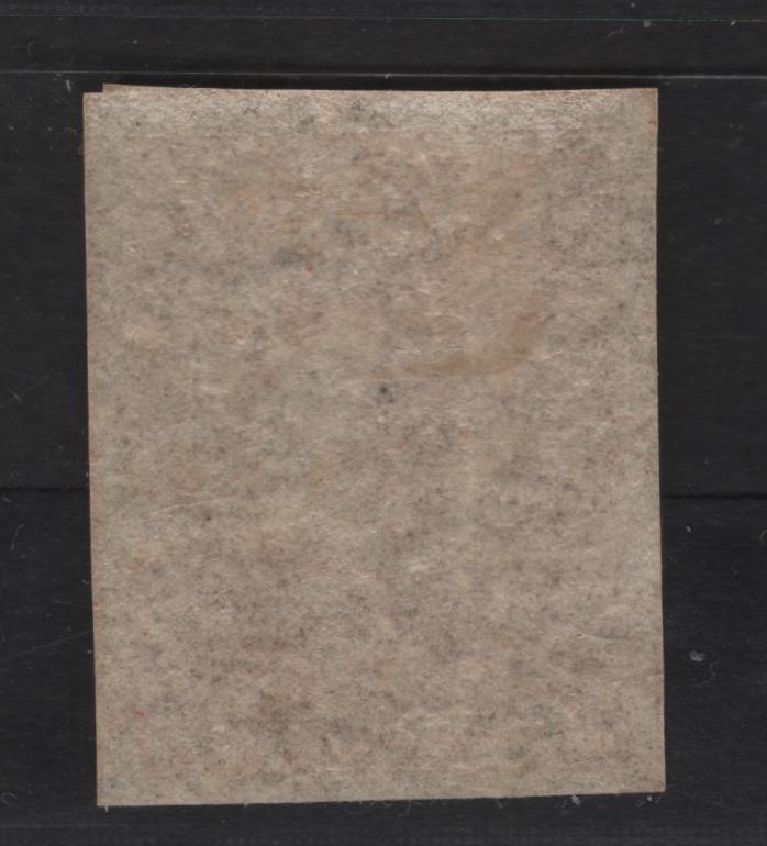 Lot 34 Newfoundland #18 4d Rose, 1861-1862 Pence Issue, A VFOG Single On Crisp Translucent Paper
