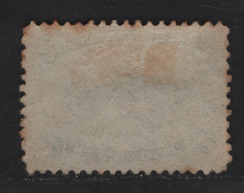 Lot 41 Newfoundland #24 2c Green, 1865-1894 First Cents Issue, A FRG Single On Cents -U Paper, Perf 12