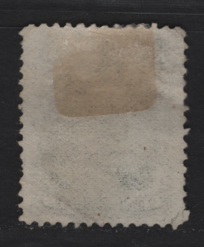 Lot 47 Newfoundland #27 10c Black, 1865-1894 First Cents Issue, A Fine Used Single On Cents-X Paper, Perf 12