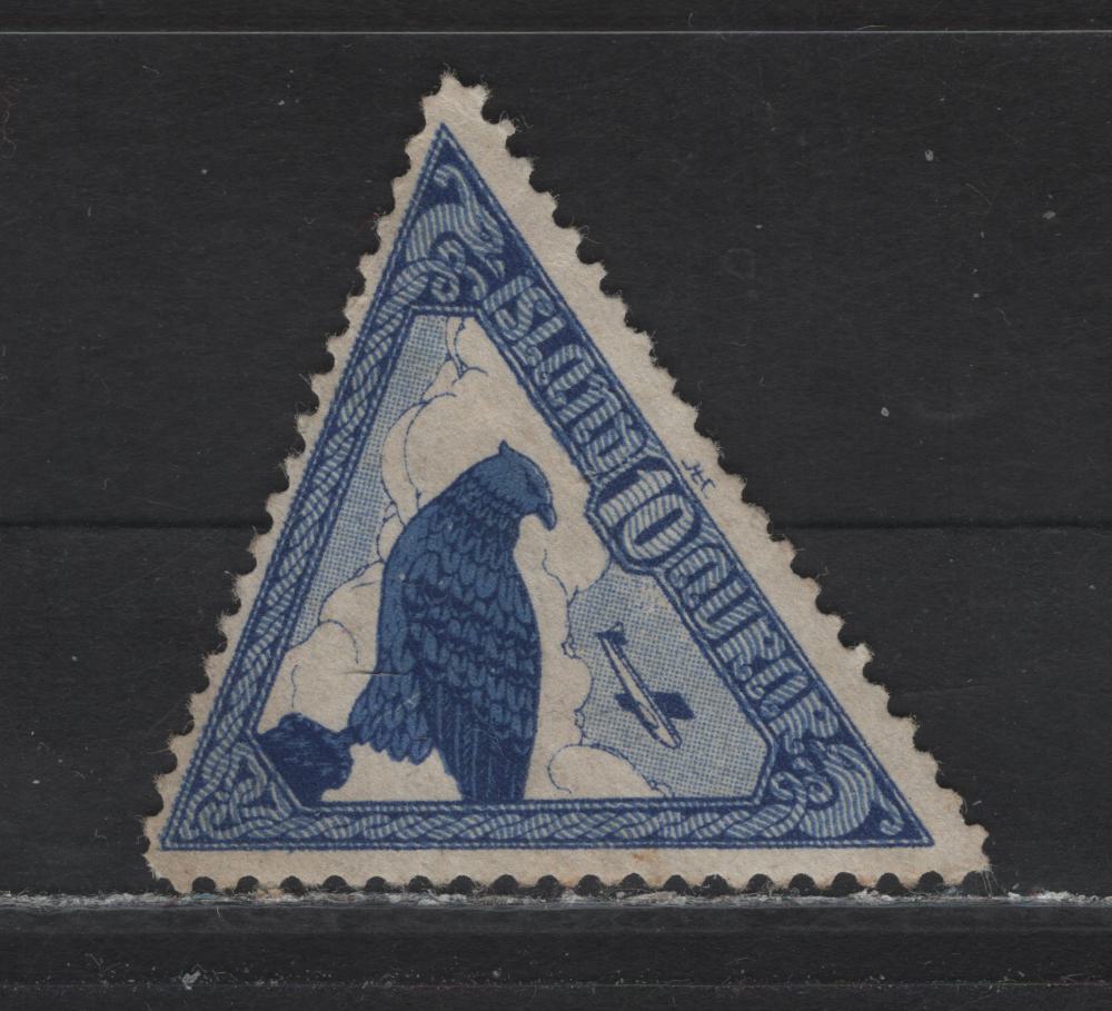 Lot 170 Iceland (C) SC#C3 10a Deep Ultramarine & Gray Blue Gyrfalcon, 1930 Airmail Issue, A FOG Single