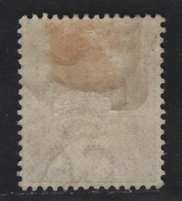 Bermuda SG#25 2d Blue, 1883-1904 Queen Victoria Keyplates Issue, Wmk Crown CA, A FOG Single