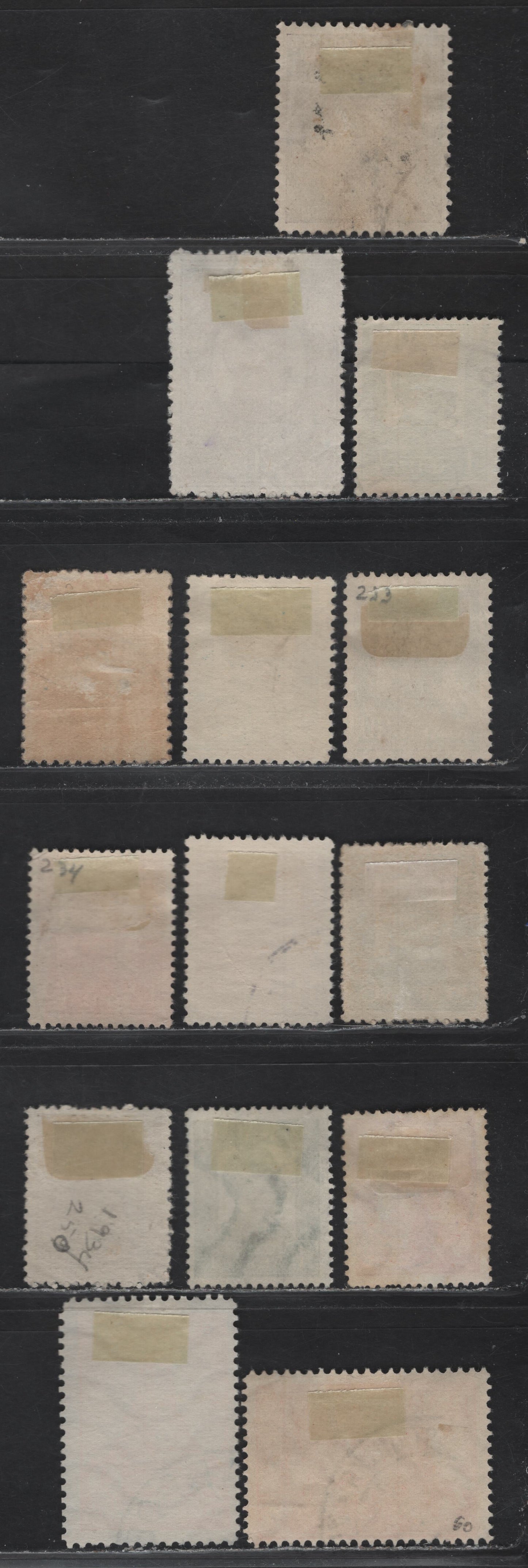 Lot 254 Bulgaria SC#227/236, 252, 279-280, 251, 246, 260, 262 1l - 2l Bleu Green - Carmine Tsar Boris III & Shipka Pass Battle, 1931-1937 Tsar Boris III & Shipka Pass Battle Issues, 14 Fine/Very Fine Used Singles