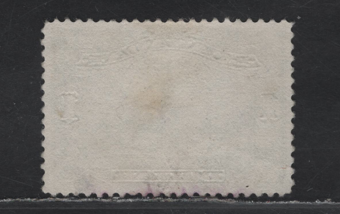 Lot 319 Canada (C) #159 $1 Olive Green Parliament Building, 1928-1929 Scroll Issue, A Fine Used Single, ABN-JJJJ Paper, March 6 1930 Windsor Cancel