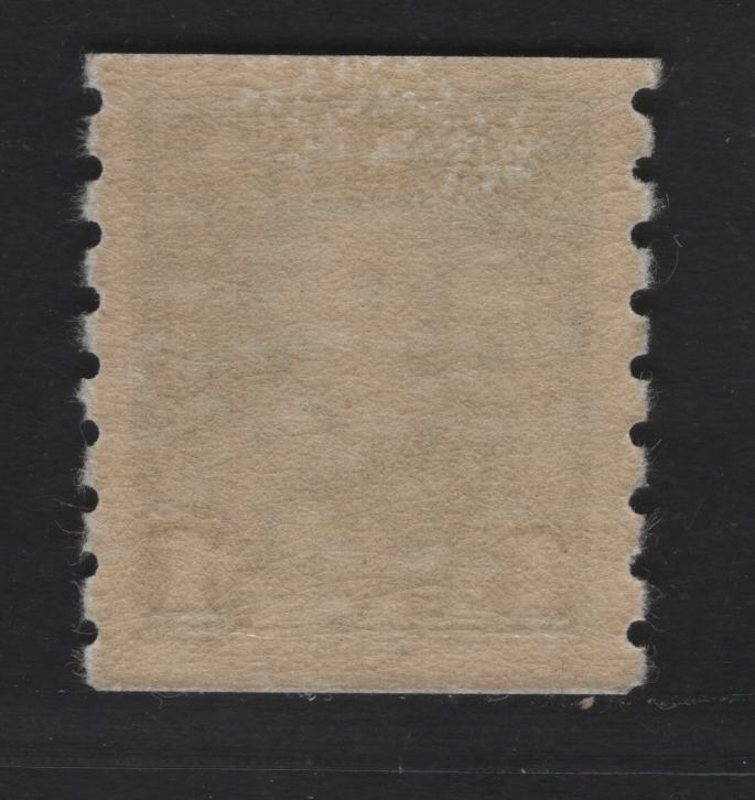 Lot 368 Canada #228 1c Green King George V, 1935-1937 Dated Die Issue Airmail, A VFOG Coil Single On Paper CBN-DDDD