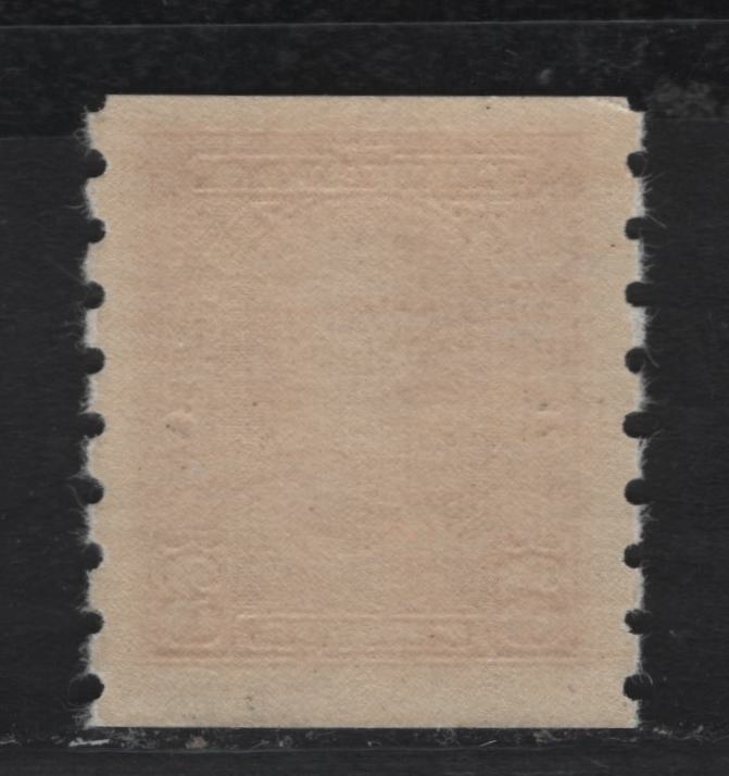Lot 382 Canada #230 3c Carmine King George V, 1935-1937 Dated Die Issue Airmail, A VFNH Coil Single On Paper CBN-EEEE