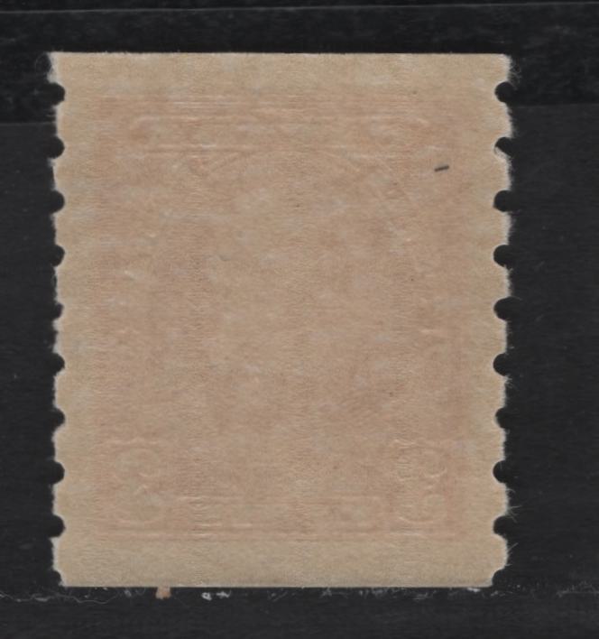 Lot 384 Canada #230 3c Carmine King George V, 1935-1937 Dated Die Issue Airmail, A VFNH Coil Single On Paper CBN-FFFF