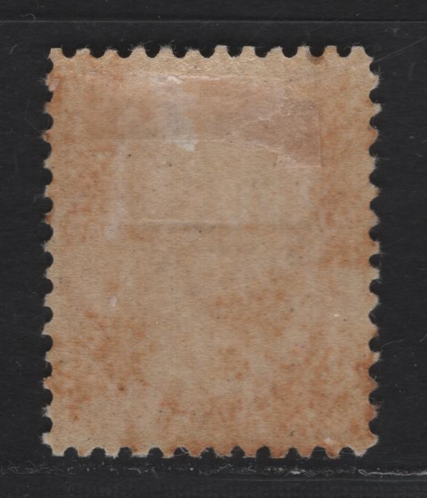 Lot 5 Canada (C) #78 3c Pale Carmine Queen Victoria, 1898-1902 Numeral Issue, A FOG Single, ABN-A Paper, Perf 12x11.9, 17.4x21.5mm Design.