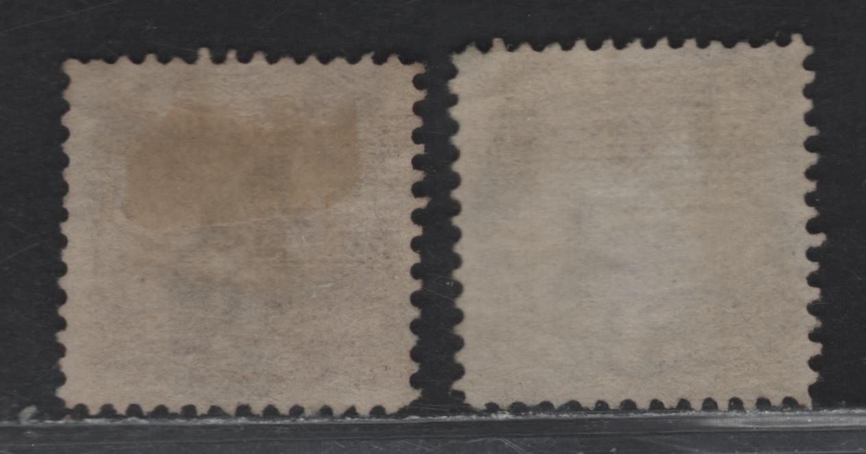 Lot 59 United States (C) SC#113-114 2c - 3c Brown - Ultramarine , 1869 Pictorial Issues, 2 Very Good/Very Fine Used Singles