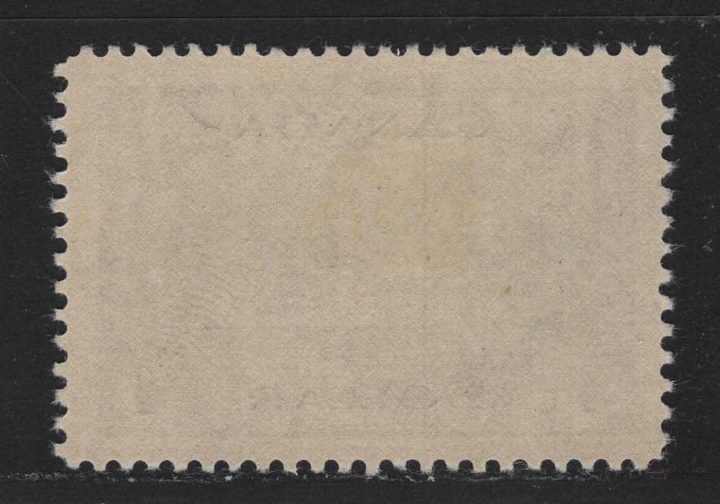Lot 218 Canada #262 $1 Blackish Blue Tribal Class Destroyer, 1942-1943 KGVI War Issue, A VFOG Single, CBN-TTTT Paper, Perf 12x11.9