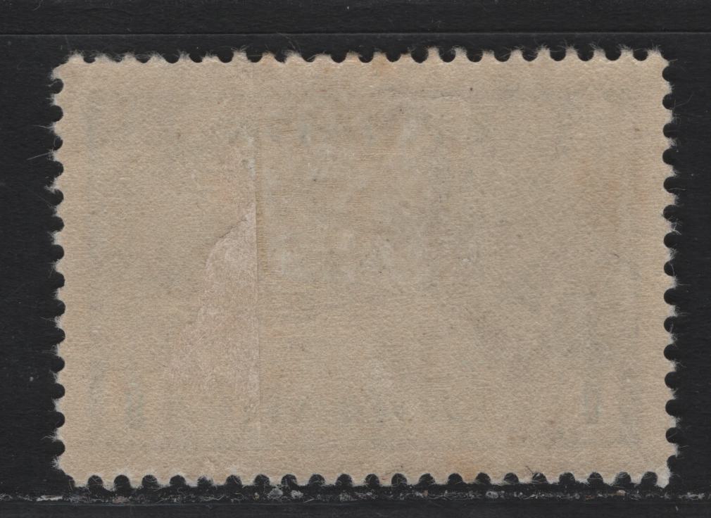 Lot 229 Canada #262 $1 Deep Blue Tribal Class Destroyer, 1942-1943 KGVI War Issue, A VFOG Single, CBN-CCCCC Paper, Perf 11.95x11.9