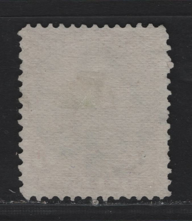 Lot 3 Canada (C) #27a 6c Yellow Brown Queen Victoria, 1868-1876 Large Queen Issue, A Very Good Used Single, FO-Q Paper, Perf 12, No Plate Idendifying Dot.