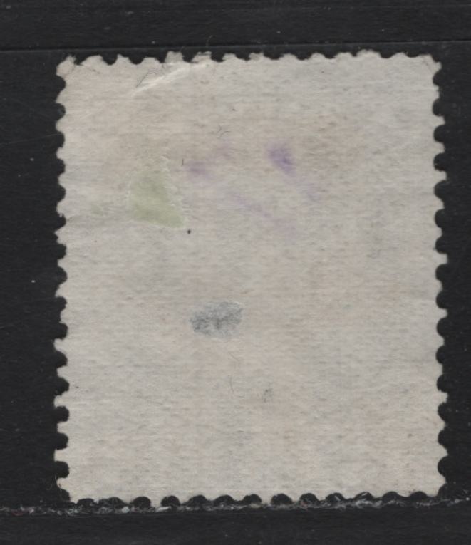 Lot 5 Canada (C) #29 15c Gray Violet Queen Victoria, 1868-1876 Large Queen Issue, A Fair Used Single, FO-O Paper, Perf 12, Pre-1874 Early Period Printing, Small Crease At Upper Right & Small Thin.