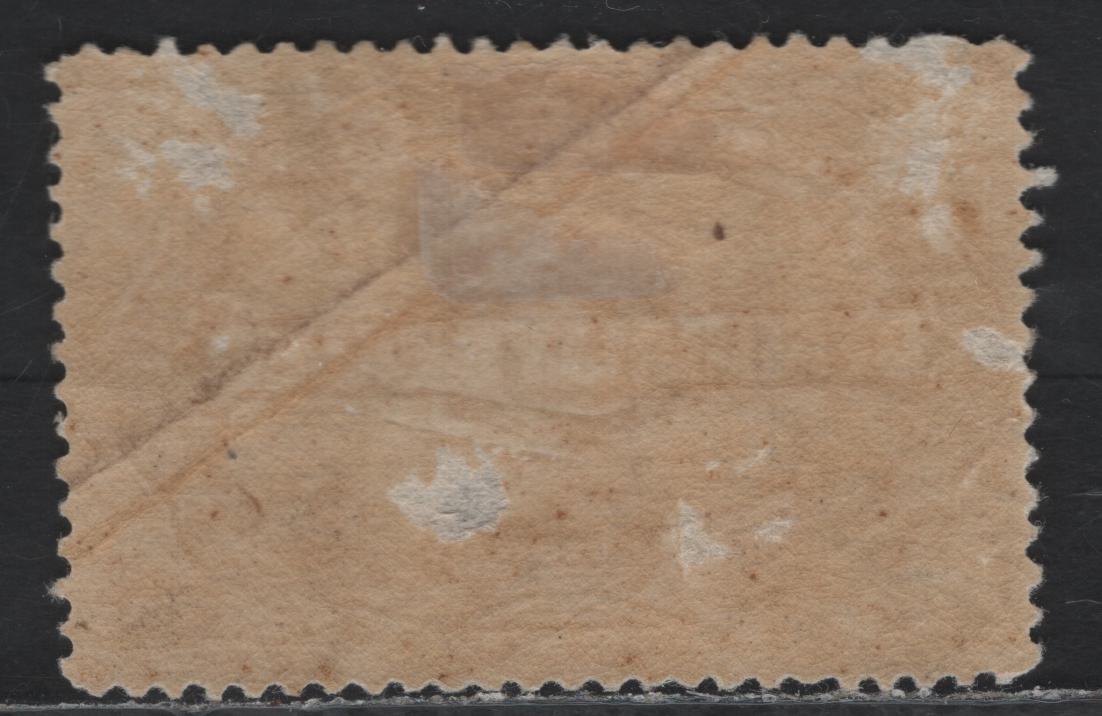 Lot 72 Canada (C) #OX4 Brown Black, 1913 Officially Sealed Issue, A Good Used Single, Some Creases & A Few Small Thins