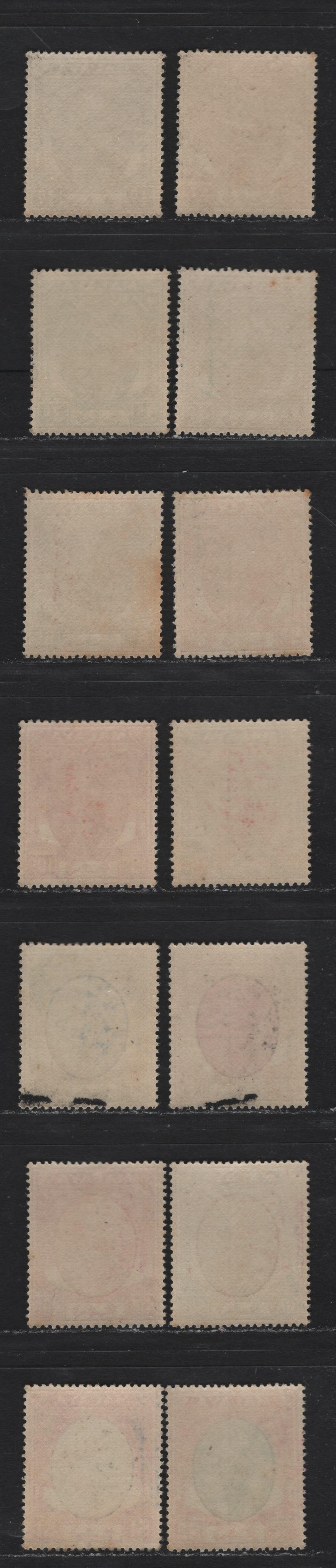 Lot 167 Malaya - Pahang (C) SG#53/72 1c - $2 Black - Green & Scarlet , 1930-1936 Sultan Sir Abu Bakar Keyplates, 14 F/VFOG/NH Singles, Missing Only 1950's Printings, Some Minor Gum Toning Affects The 6c, Some Album Offset On 20c & 25c.