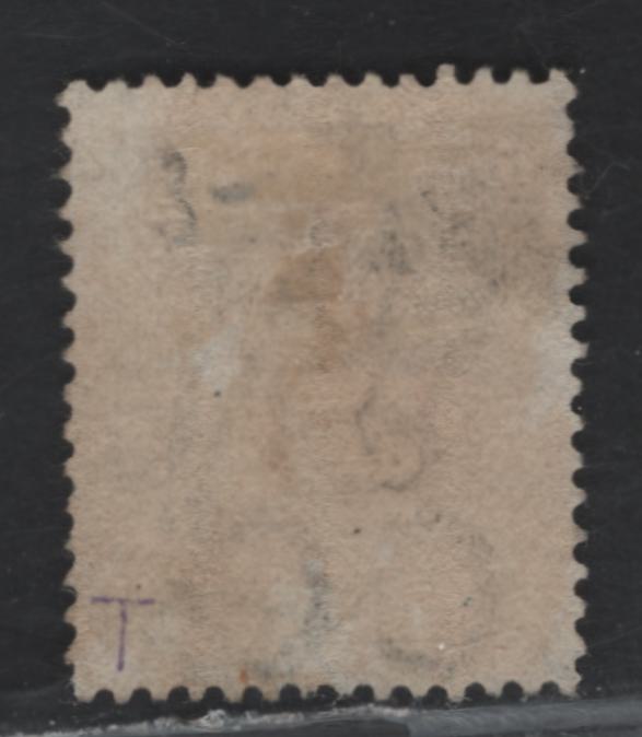 Lot 5 Bermuda (C) SG#5 3d Yellow on Buff , 1865-1903 Queen Victoria Keyplate Issue, A Fine Used Single, Crown CC Wmk