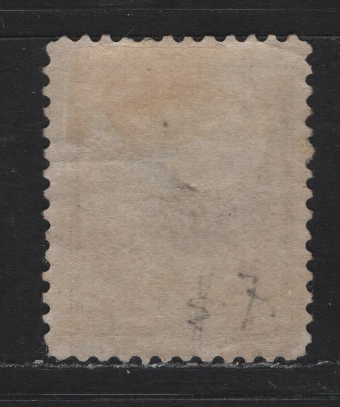 Lot 156 Netherlands Antilles SC#7 2.5g Brownish Yellow & Purple , 1873-1879 King William III Sideface Issue, A FOG Single, With Gum, Small Internal Wrinkle At The UR