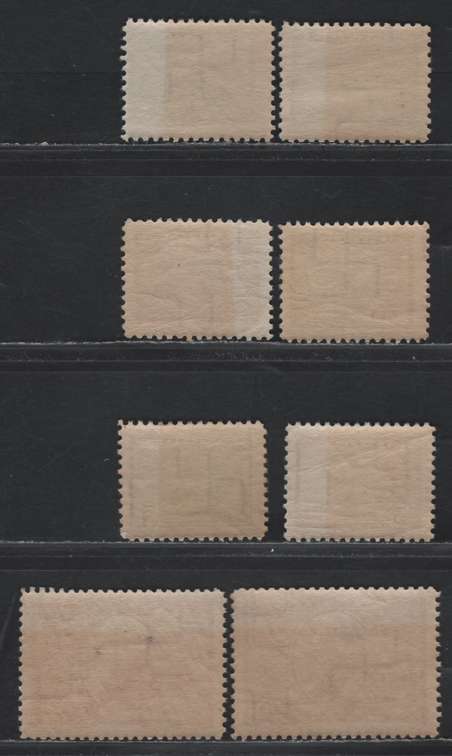 Lot 310 Latvia SC#200-201, 203-206 3s - 40s Brown Orange - Rose Violet , 1938 20th Anniv of Republic, 6 F/VFNH Singles, Perfs 10 (35s, 3s, 20s) & 10.5x10 (5s, 20s, 30s, 35s, 40s)