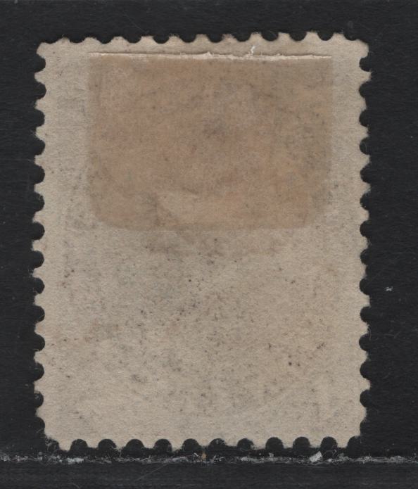 Lot 331 Canada #17a 17c Reddish Violet , 1859-1864 First Cents Issue, A Fine Used Single, Cents-ZZ Paper, Perf 12x11.75