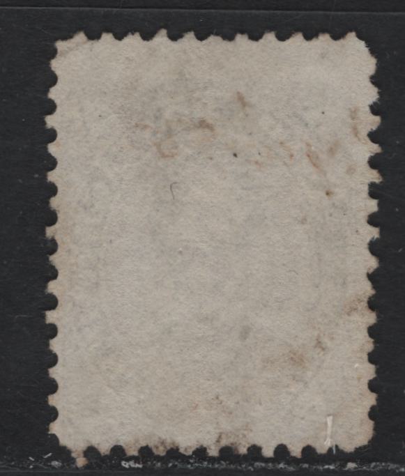 Lot 332 Canada #17a 17c Reddish Violet , 1859-1864 First Cents Issue, A Very Good Used Single, Cents-PP, Perf 12x11.75