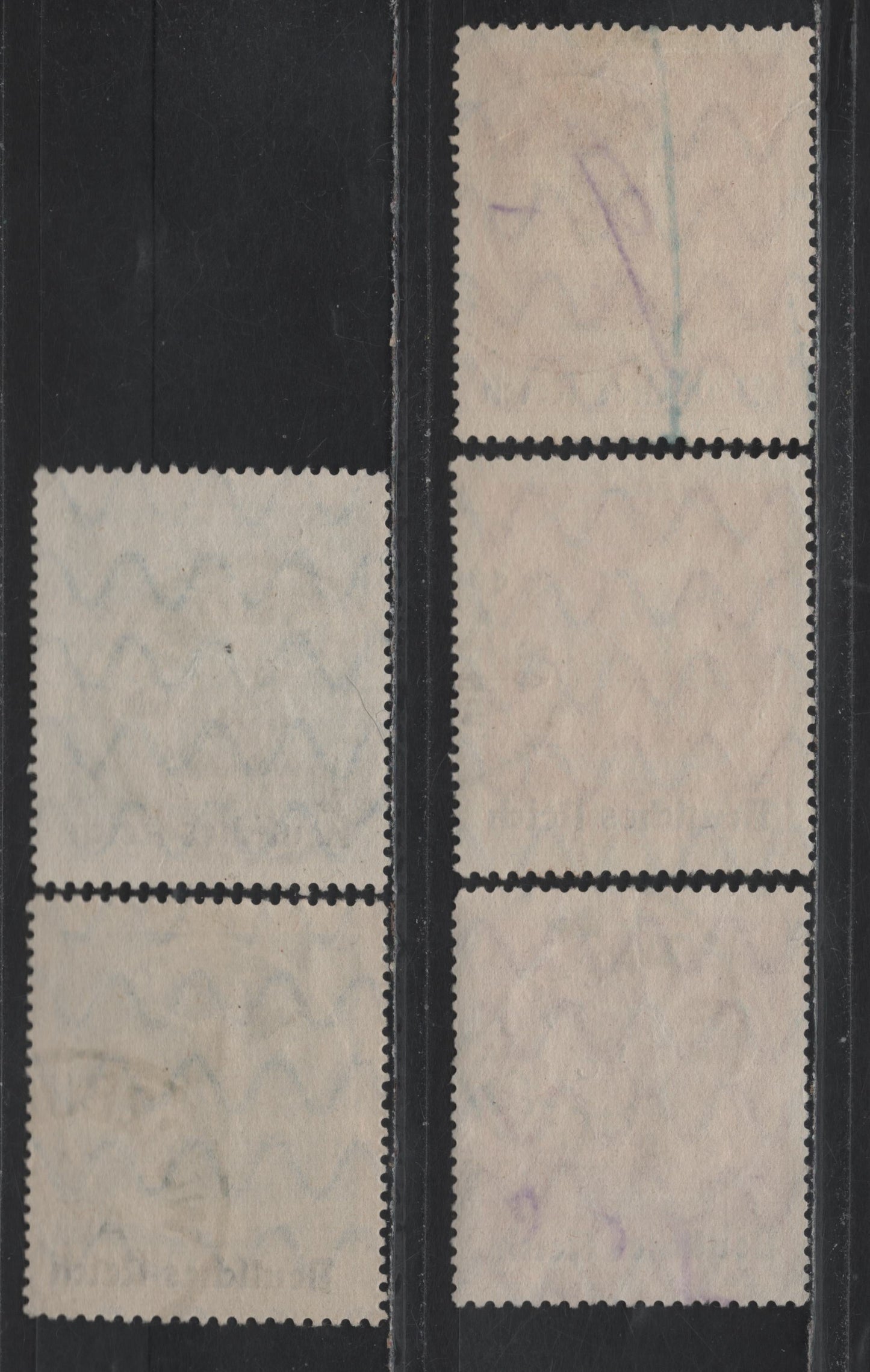 Lot 62 Bavaria SC#271-273 (134I-136I) 3m - 5m Pale Blue - Orange , 1920 Deutches Reich Overprinted Plowman, Sower & Madonna Issue, Very Fine Used Singles, Overprint Type 1 (Nick In Top of 'R' in Reich), Two Shades Each of 3m & 5m