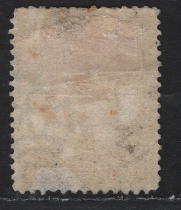 Lot 17 Falkland Islands SG#33x 6d Orange Yellow , 1891-1902 Queen Victoria Sideface Issue, A FOG Single, Reversed Wmk, Small Thin