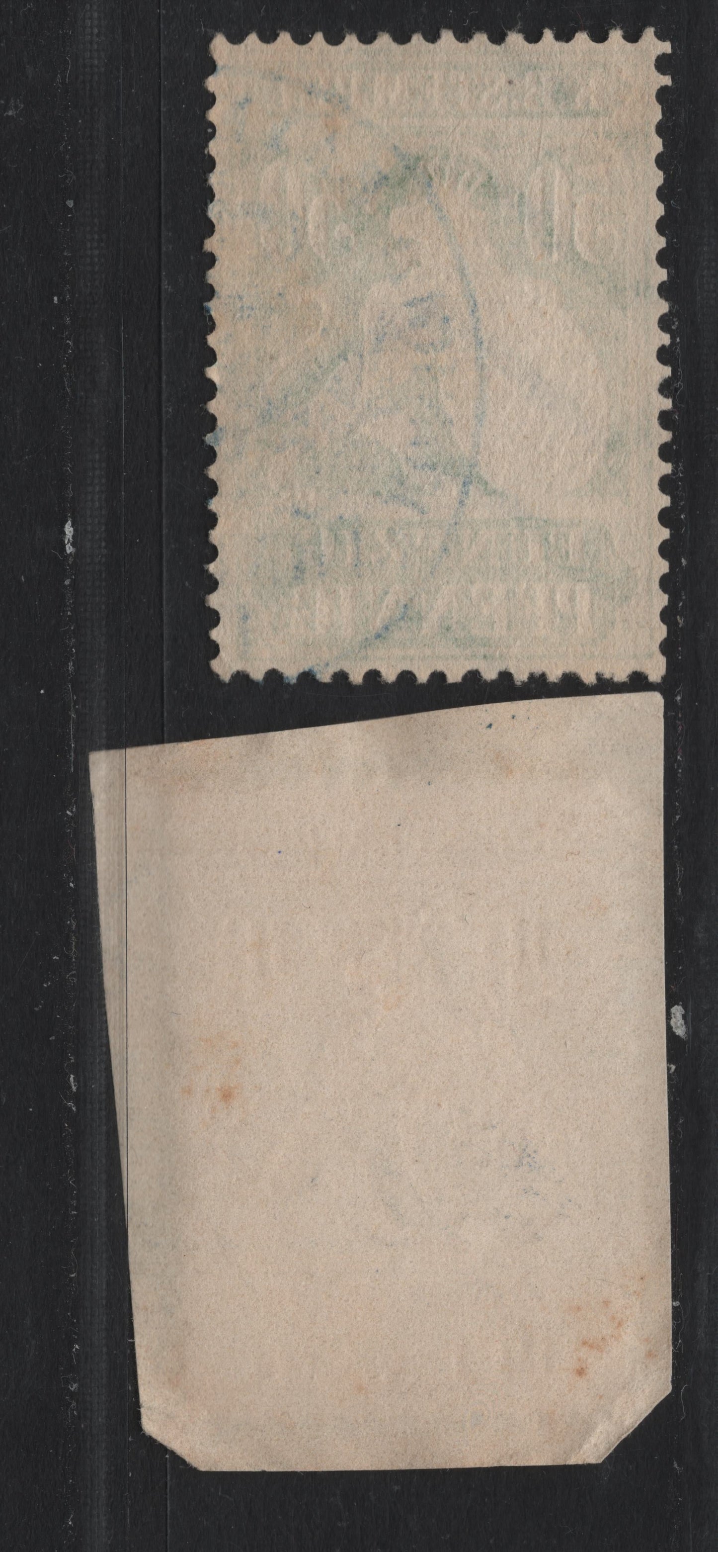 Lot 244 Germany - Bavaria (C) SC# 20pf - 50pf Dull Yellow & Yellow Green , 1874-1875 Embossed Revenue Stamp Issue, 2 Very Fine Used Singles, These Stamps Have The Same Wavy Lines Wmk as the 1874-1875 Stamp Issue, The 20pf Is On Piece