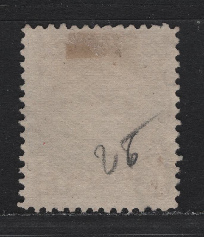 Lot 49 Canada #29b 15c Red Lilac , 1868-1876 Large Queen Issue, A Very Good Used Single, FO-M Paper, Perf 12.2x12