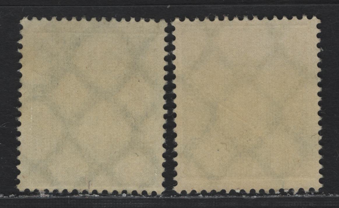 Lot 189 Germany SC#340-341 (368-369) 10pf - 20pf Dark Green - Dark Blue , 1924 50th Anniv of UPU Issue, 2 FNH Singles