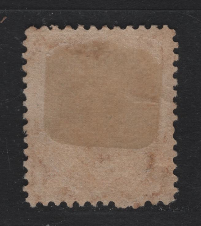 Lot 106 Canada #77var 2c Carmine Rose Queen Victoria, 1898-1902 Numeral Issue, A Very Fine Used Single, ABN-FF (Thick Paper), Unlisted In Unitrade, Perf 11.8x12.