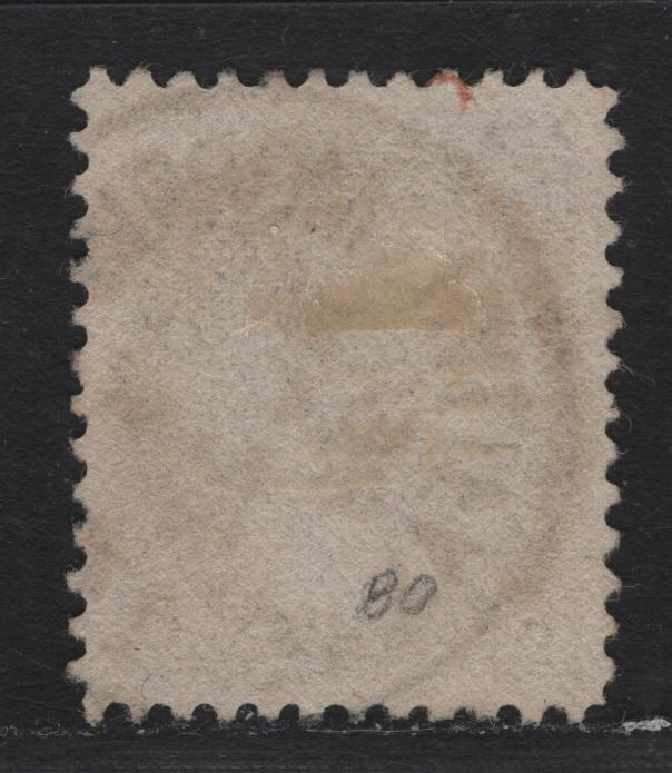 Lot 114 Canada #80 6c Dark Yellow Brown Queen Victoria, 1898-1902 Numeral Issue, A Very Fine Used Single, ABN-RR Paper, Perf 12x11.8, SON November 28 1898 Morris Street Halifax Cancel.