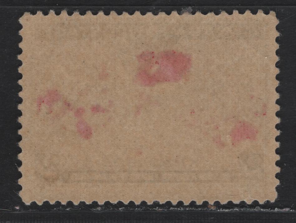Lot 129 Canada #85 2c Pale Lavender, Black & Aniline Red Mercator's Projection, 1898 Imperial Penny Postage Issue, A FNH Single, ABN-Y Paper, Perf 12x11.9, Very Light Corner Bend At UL.